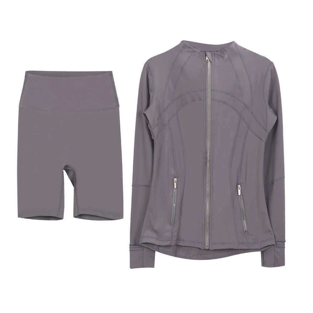 L*lulemon Jacket/Shorts Set